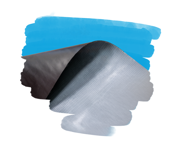 Selbstklebende EPDM Dachbahn / Abdichtung / Dichtungsbahn, Dachfolie  schwarz, 1,00 mm