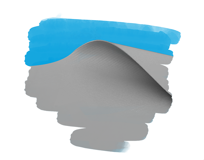 PVC-Poolfolie 1,60 mm gewebeverstärkt perlgrau